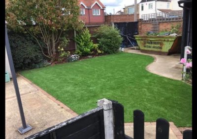 Small Artificial Lawn in Staines