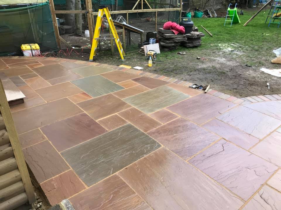 path and patio in Wokingham